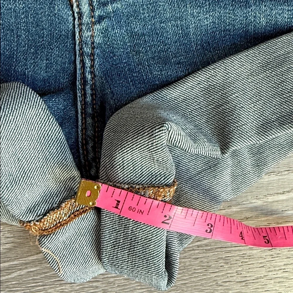 Anthropologie PILCRO  Rolled Denim Shorts 26 - Picture 7 of 10